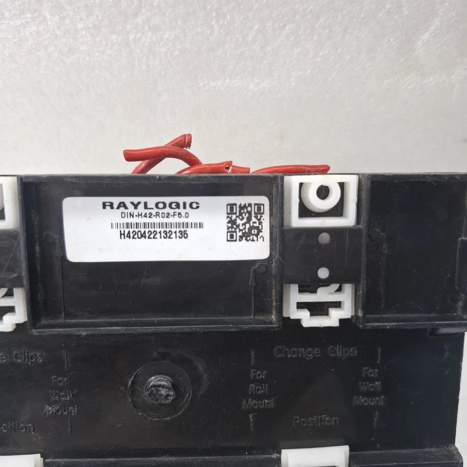 Raylogic DIN-H42-R02-F5.0 Networkable Din Rail Incandescent Dimmer 230VAC 8A